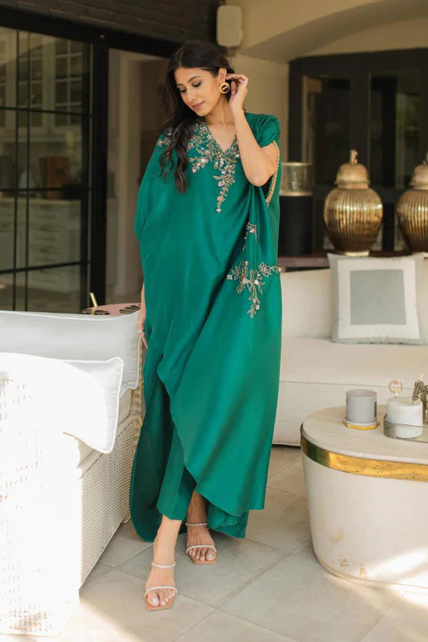 Jeem | Luxury Pret | SIA GREEN - House Of Hania