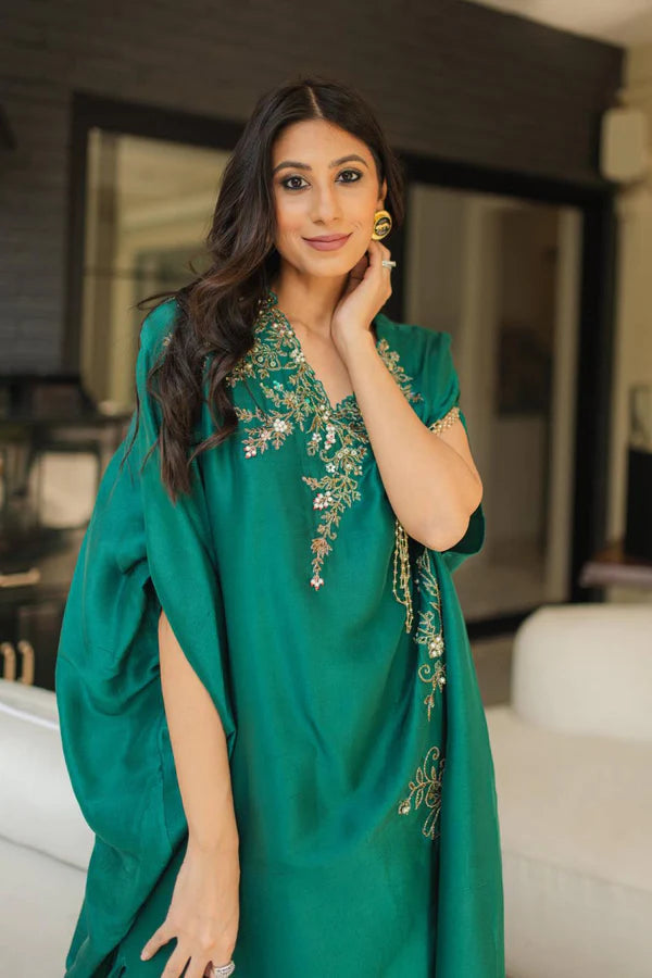Jeem | Luxury Pret | SIA GREEN - House Of Hania