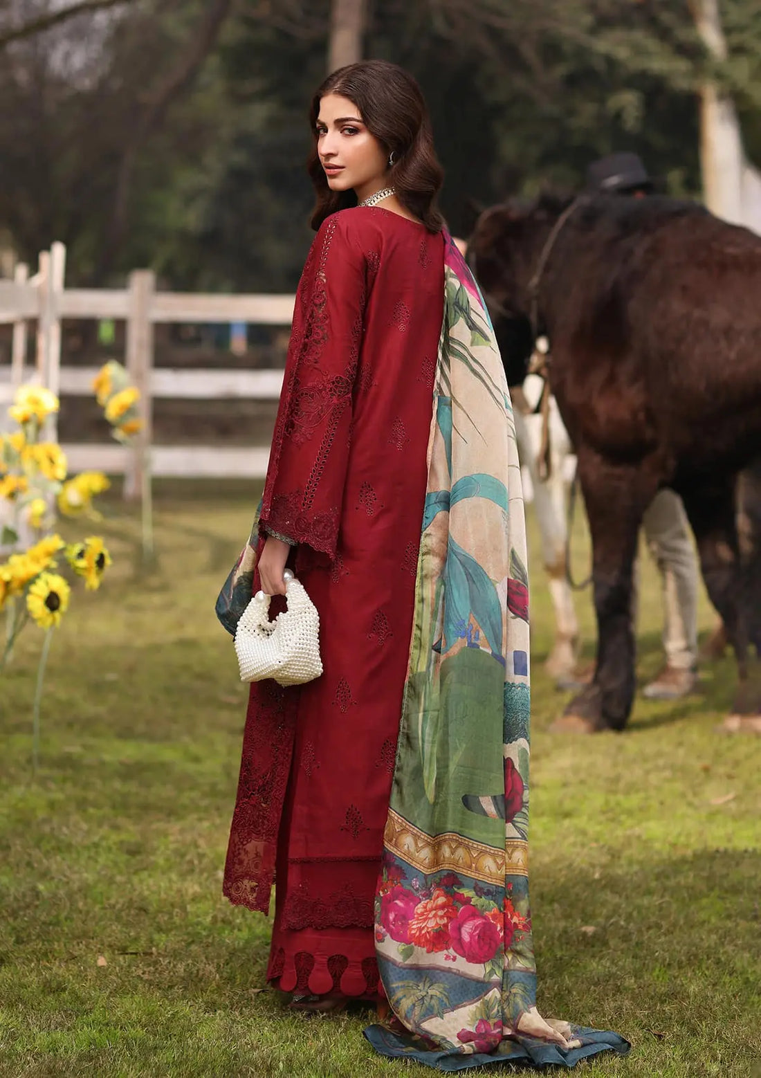 Kahf Premium | Festive Lawn 24 | KFL-02 ALORA - House Of Hania
