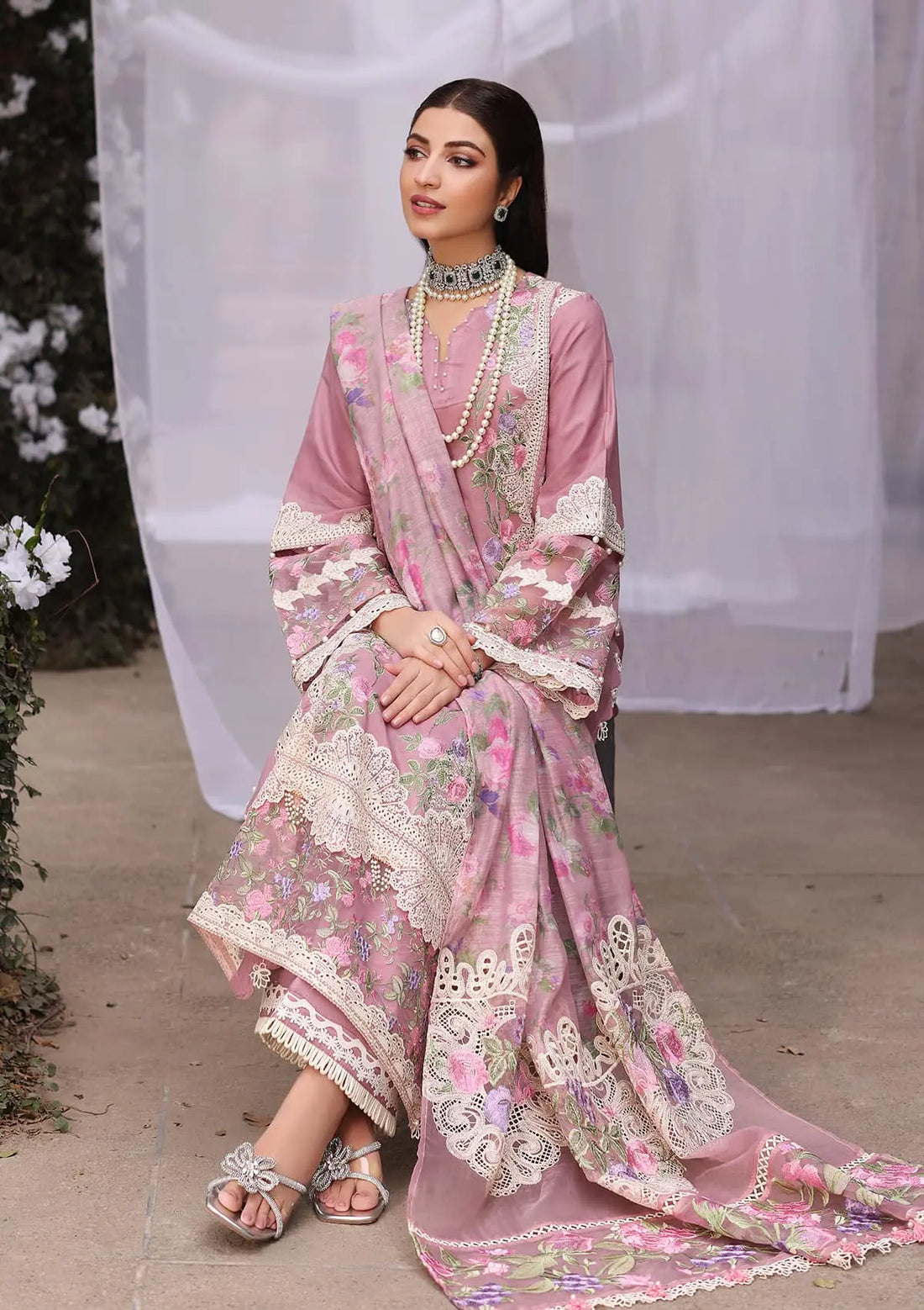 Kahf Premium | Festive Lawn 24 | KFL-03 SASSI - House Of Hania