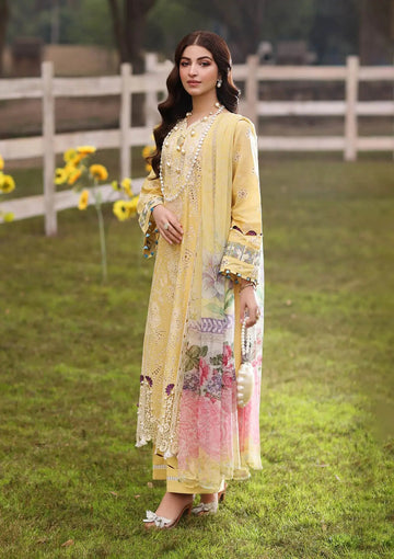 Kahf Premium | Festive Lawn 24 | KFL-05 SAHAR - House Of Hania