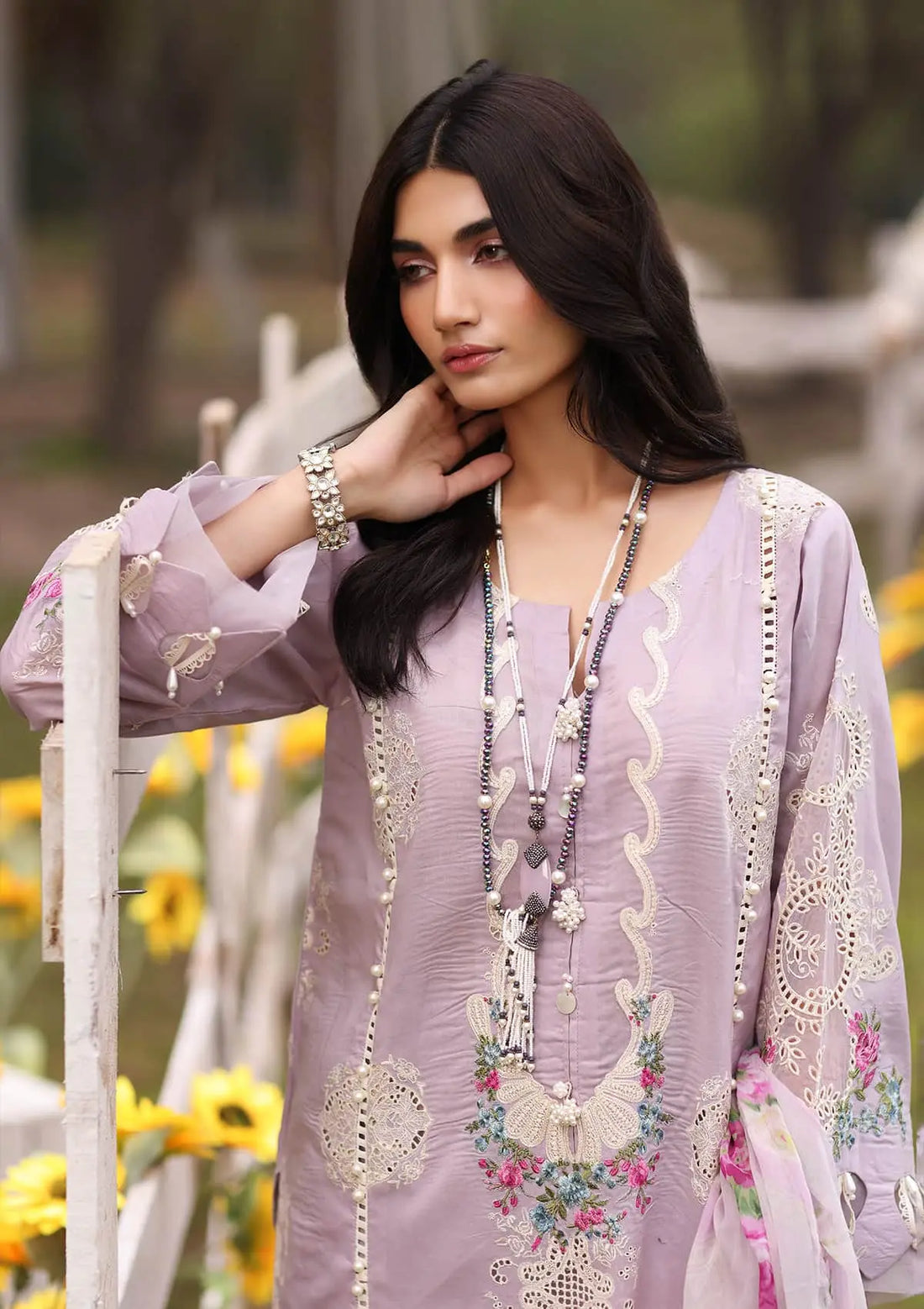 Kahf Premium | Festive Lawn 24 | KFL-08B ELAYA - House Of Hania