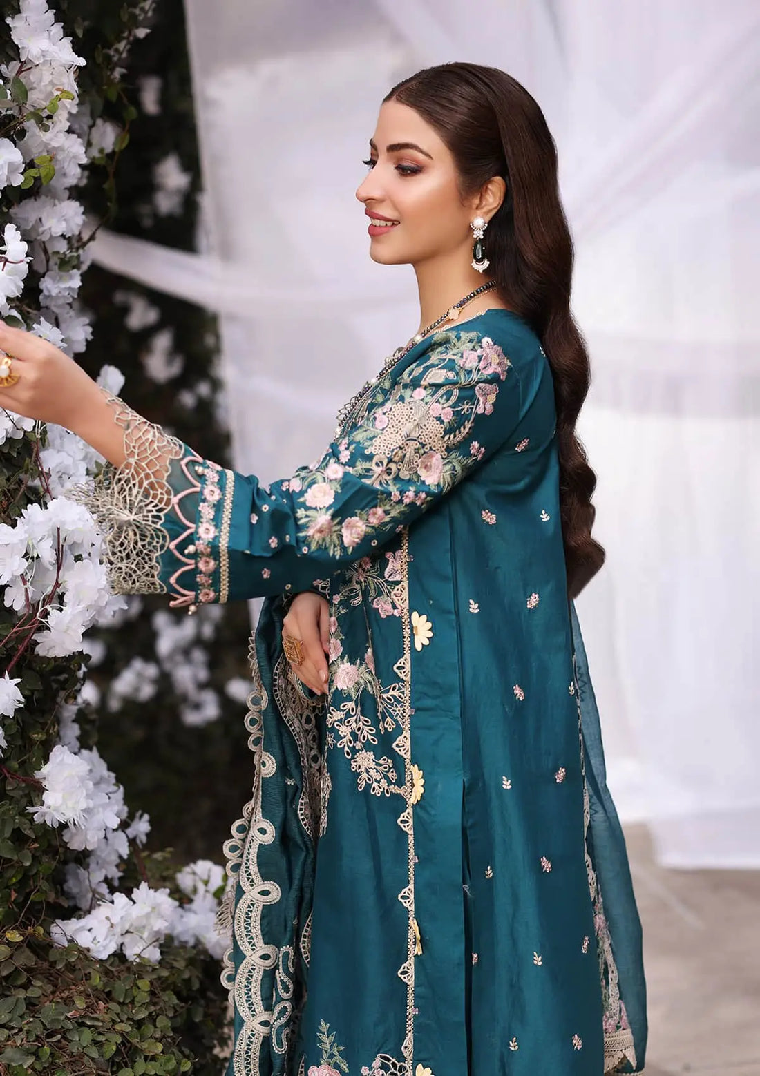 Kahf Premium | Festive Lawn 24 | KFL-09A BANO - House Of Hania