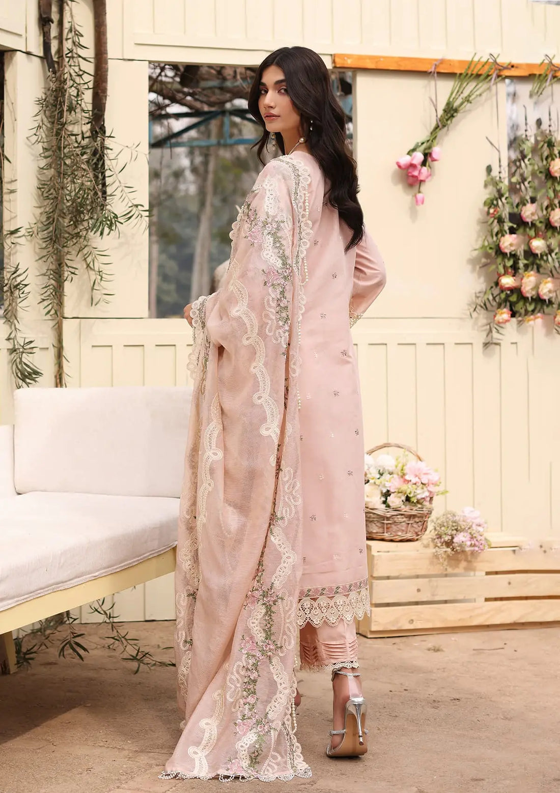 Kahf Premium | Festive Lawn 24 | KFL-09B NORA - House Of Hania