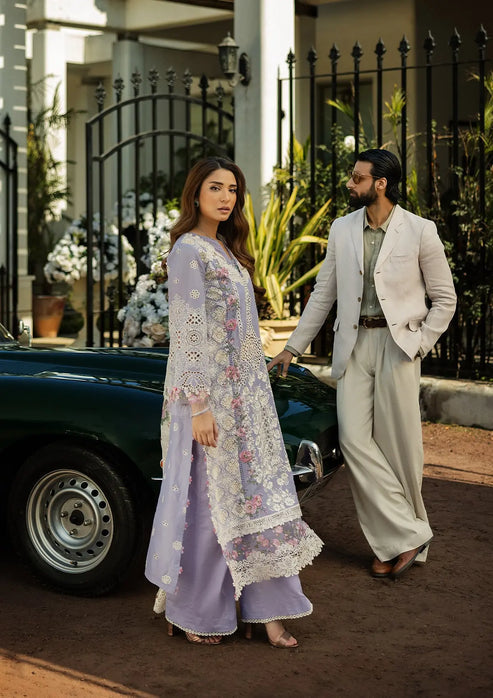 Kahf Premium | Luxury Lawn 25 | KLR-01 Maeve - House Of Hania