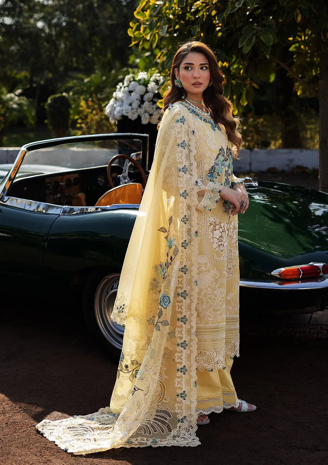 Kahf Premium | Luxury Lawn 25 | KLR-03 Sasha - House Of Hania