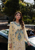 Kahf Premium | Luxury Lawn 25 | KLR-03 Sasha - House Of Hania