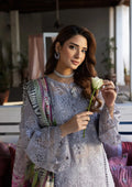 Kahf Premium | Luxury Lawn 25 | KLR-04 Lilia - House Of Hania