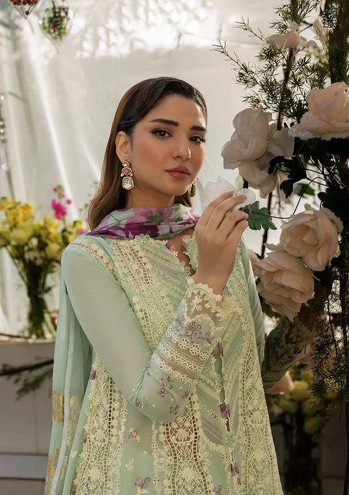 Kahf Premium | Luxury Lawn 25 | KLR-05 Nora - House Of Hania