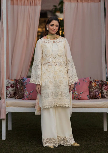 Kahf Premium | Luxury Lawn 25 | KLR-07 Miriam - House Of Hania