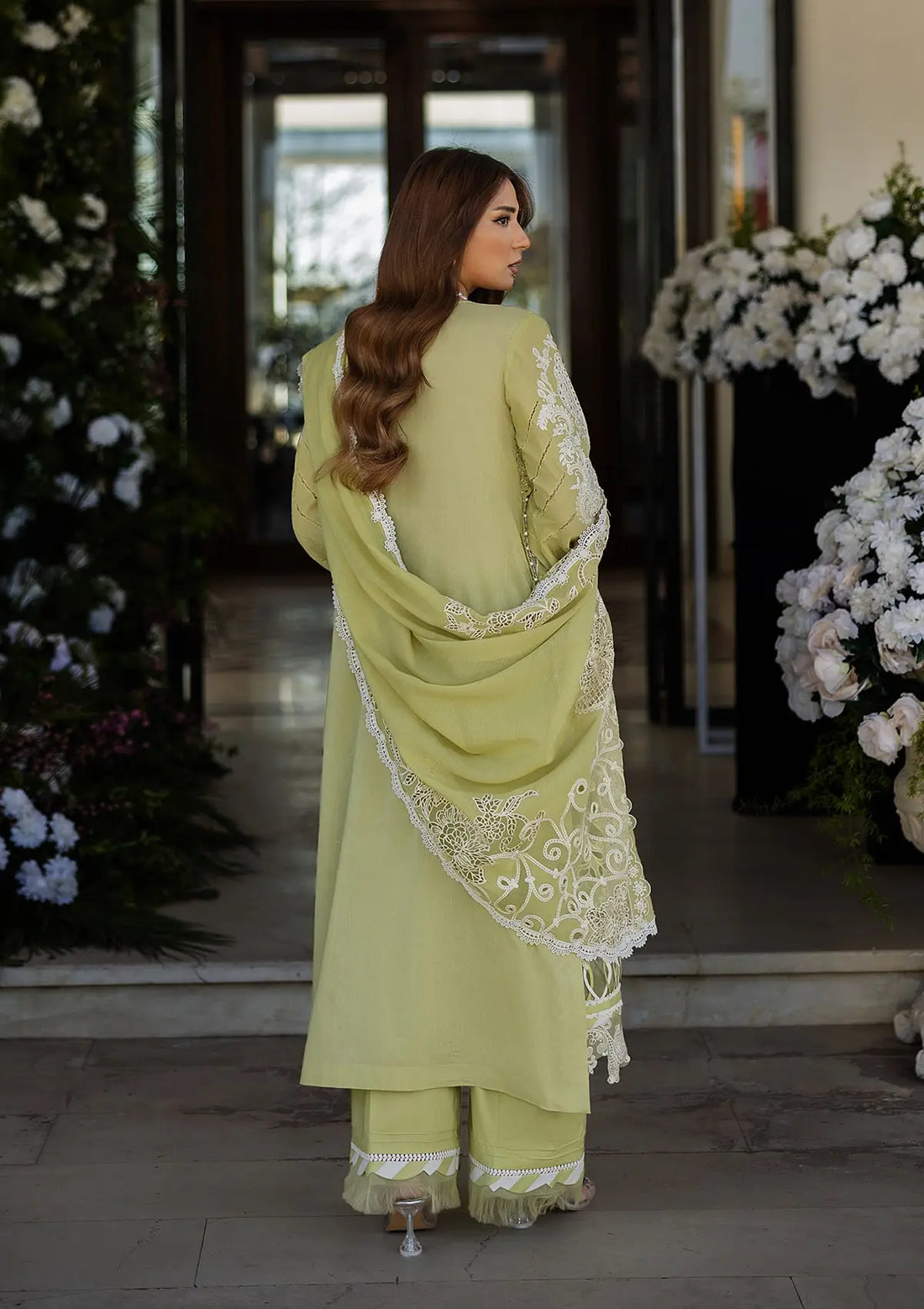 Kahf Premium | Luxury Lawn 25 | KLR-08 Amelia - House Of Hania