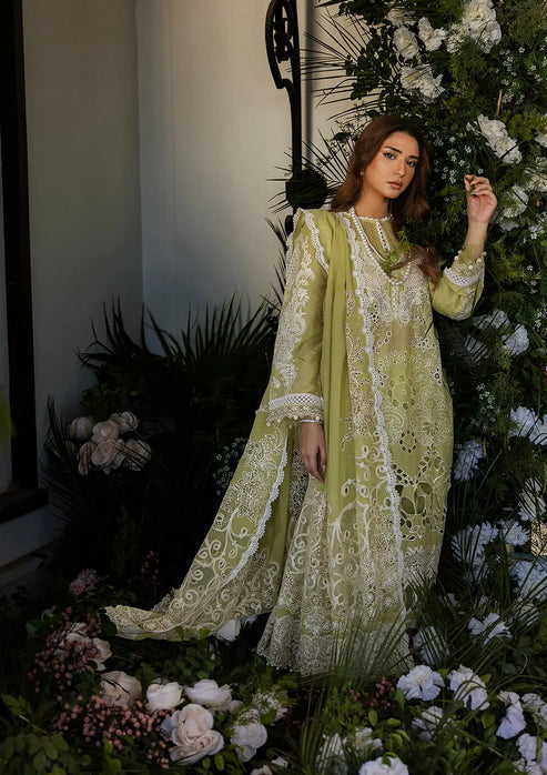 Kahf Premium | Luxury Lawn 25 | KLR-08 Amelia - House Of Hania