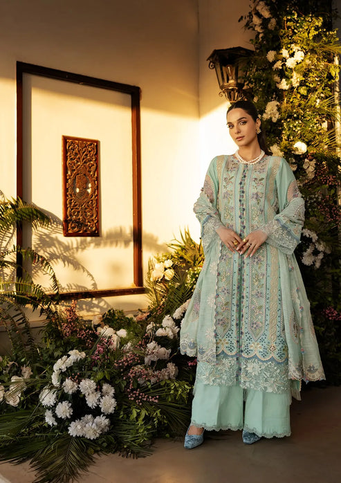 Kahf Premium | Luxury Lawn 25 | KLR-10 Elva - House Of Hania