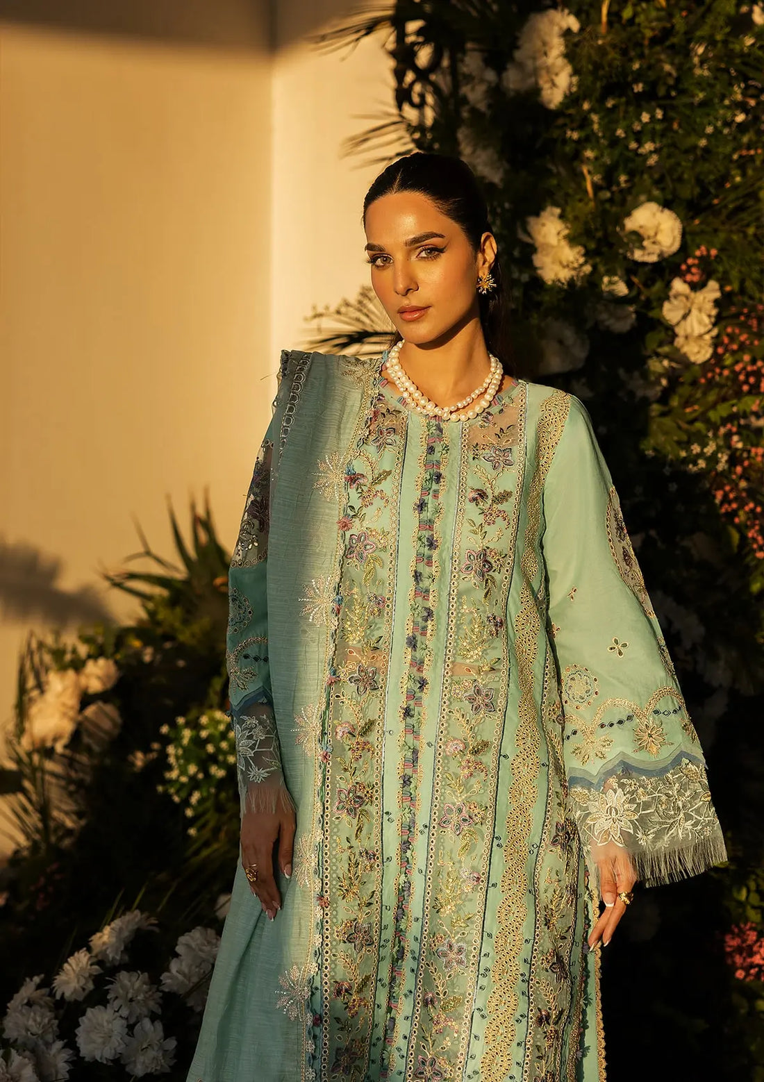 Kahf Premium | Luxury Lawn 25 | KLR-10 Elva - House Of Hania