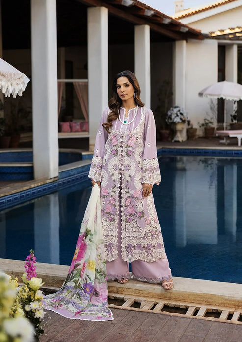 Kahf Premium | Luxury Lawn 25 | KLR-11 Bloom - House Of Hania