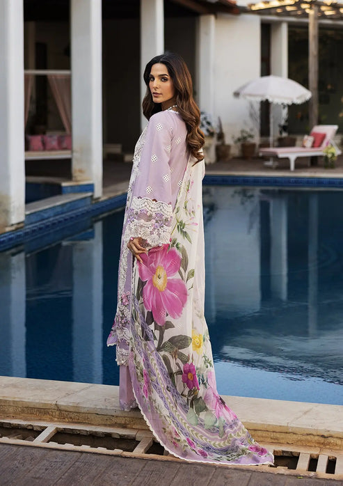 Kahf Premium | Luxury Lawn 25 | KLR-11 Bloom - House Of Hania