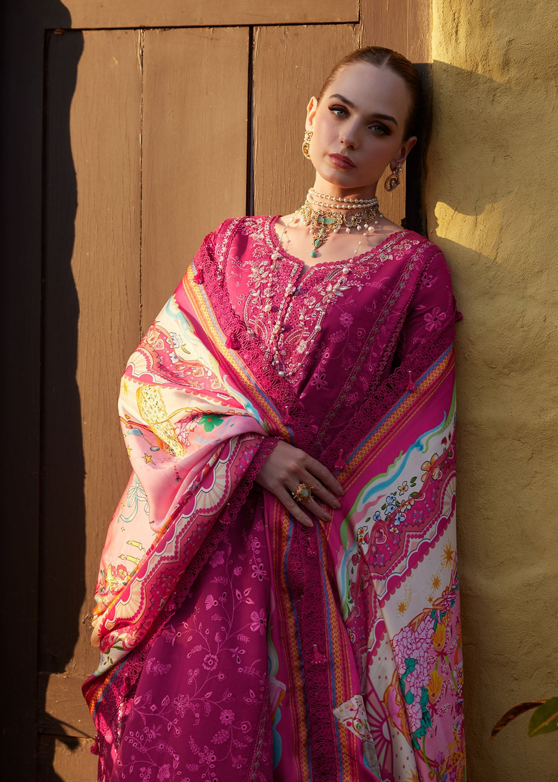 Kanwal Malik | Ariya Luxury Lawn'26 | Avelyn - House Of Hania