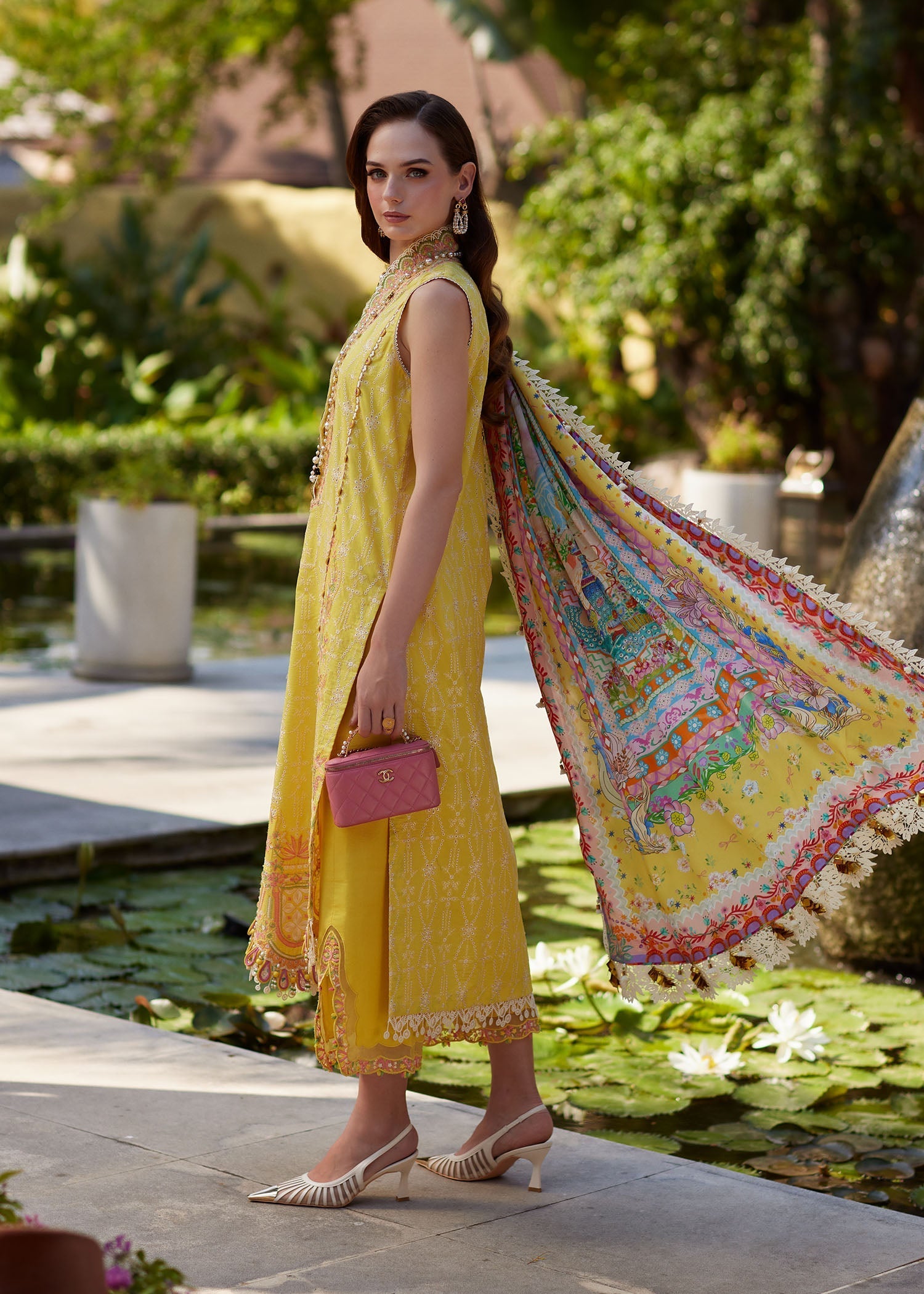 Kanwal Malik | Ariya Luxury Lawn'26 | Bianca - House Of Hania