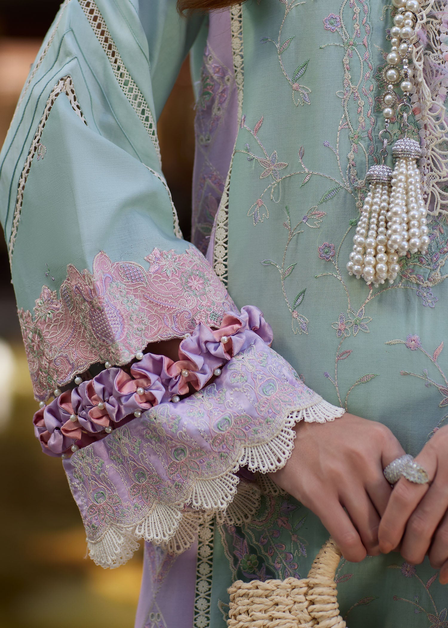 Kanwal Malik | Ariya Luxury Lawn'26 | Eliana - House Of Hania