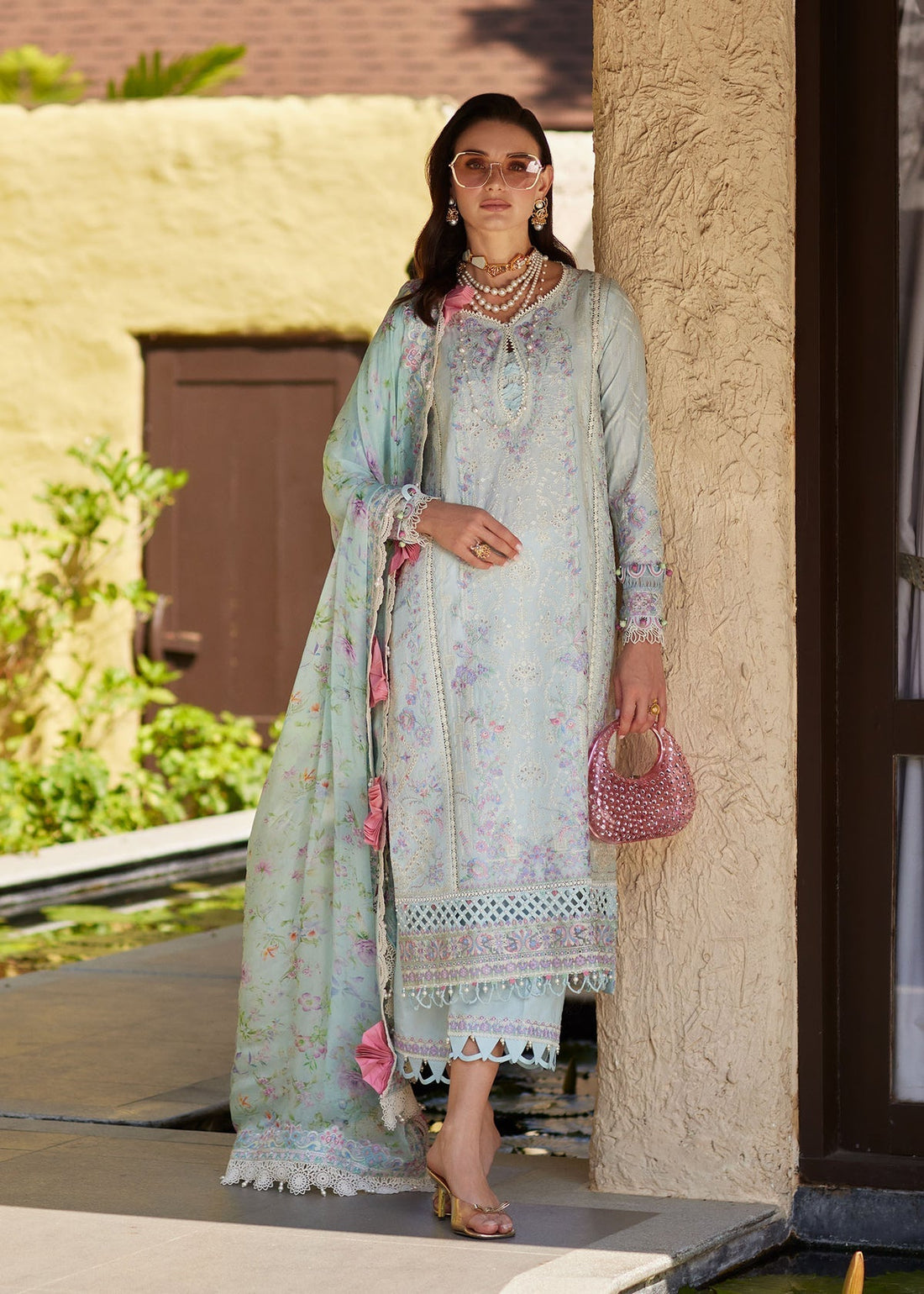 Kanwal Malik | Ariya Luxury Lawn'26 | Elora - House Of Hania