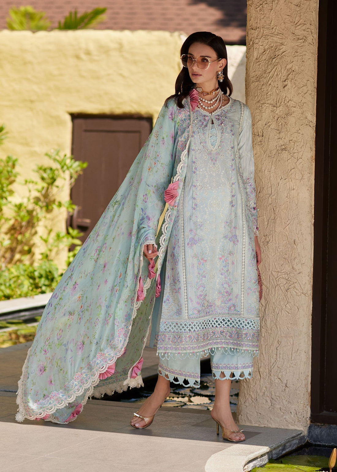 Kanwal Malik | Ariya Luxury Lawn'26 | Elora - House Of Hania