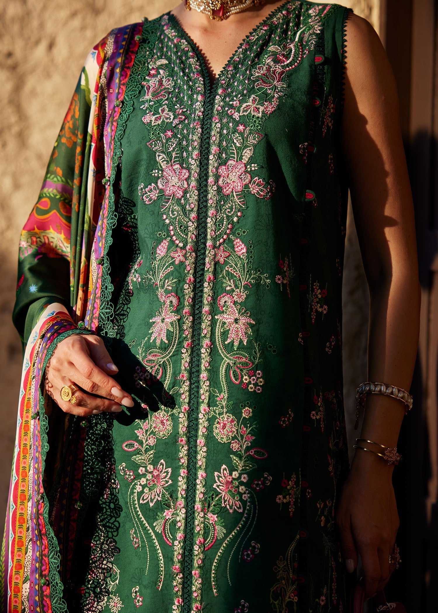 Kanwal Malik | Ariya Luxury Lawn'26 | Serena - House Of Hania