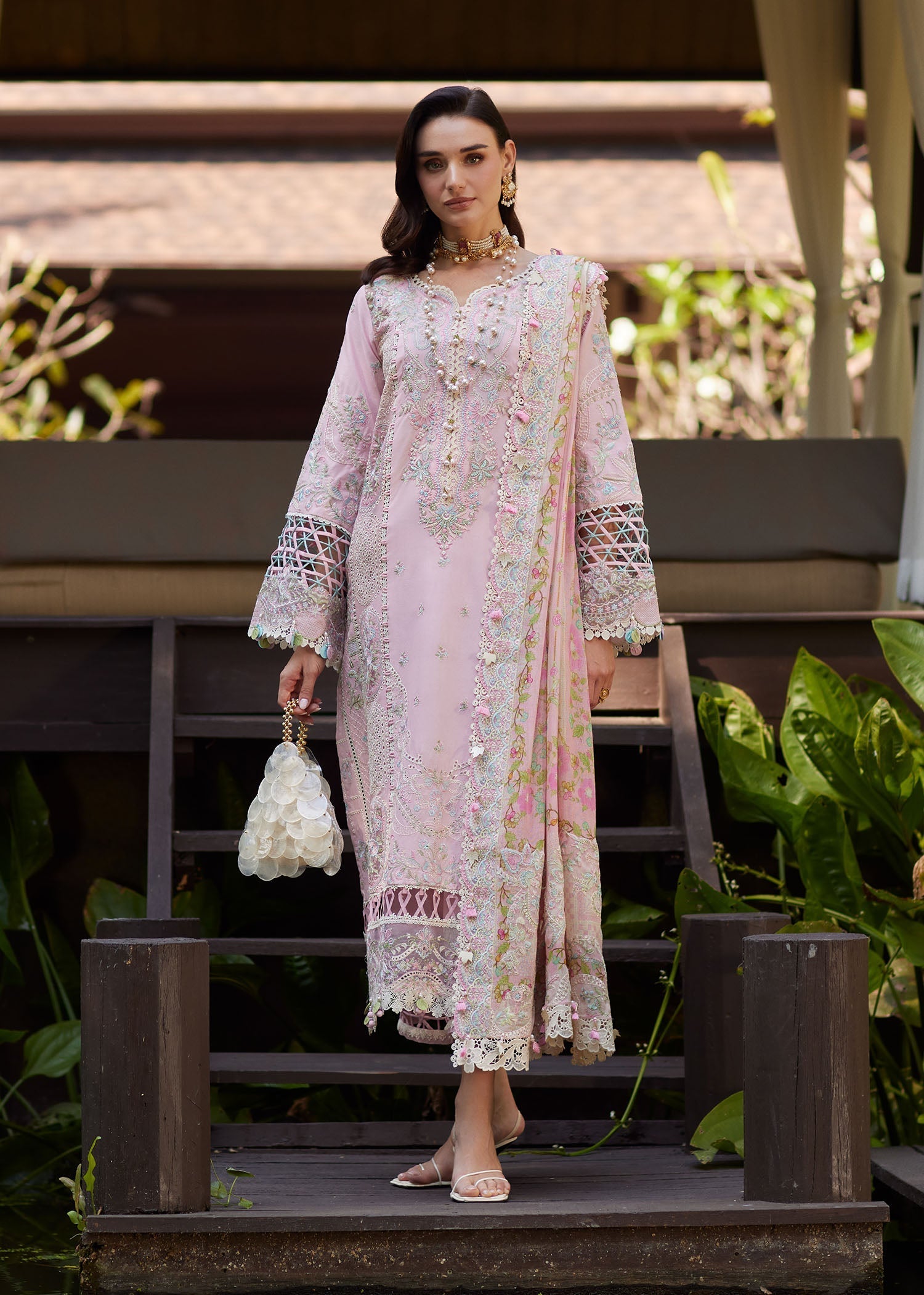 Kanwal Malik | Ariya Luxury Lawn'26 | Vivian - House Of Hania