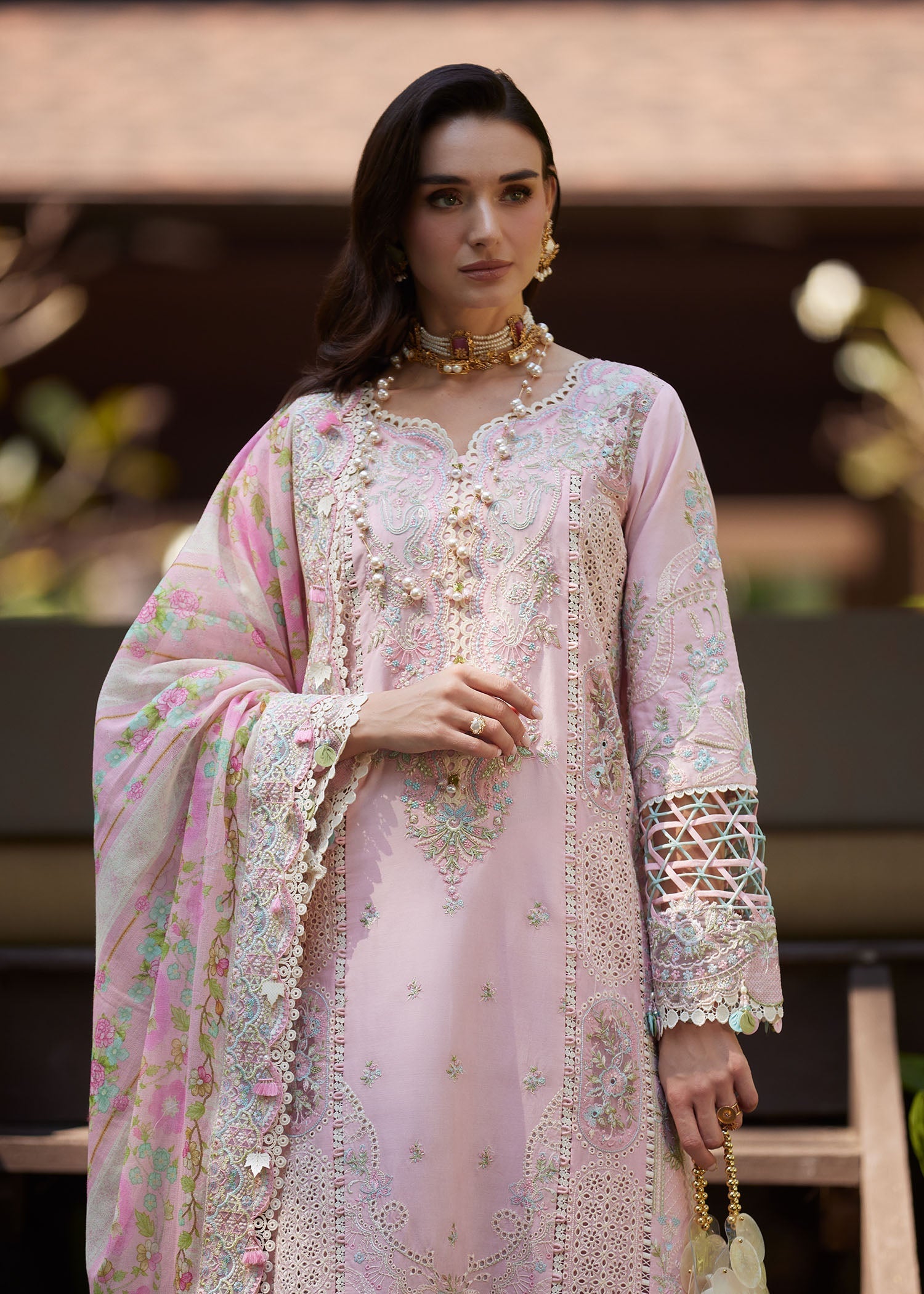 Kanwal Malik | Ariya Luxury Lawn'26 | Vivian - House Of Hania