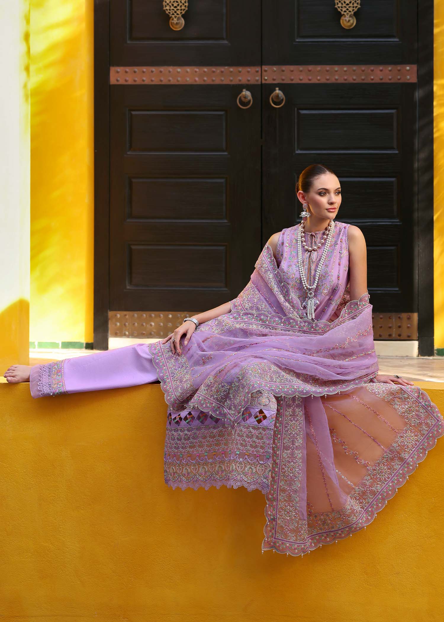 Kanwal Malik | Elysia Luxury Lawn 25 | Celia - House Of Hania