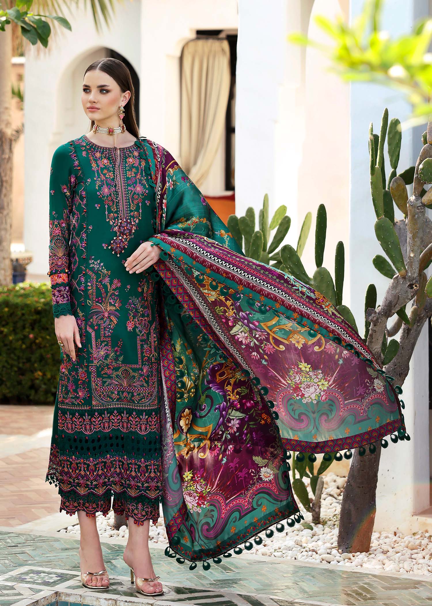 Kanwal Malik | Elysia Luxury Lawn 25 | Sierra - House Of Hania