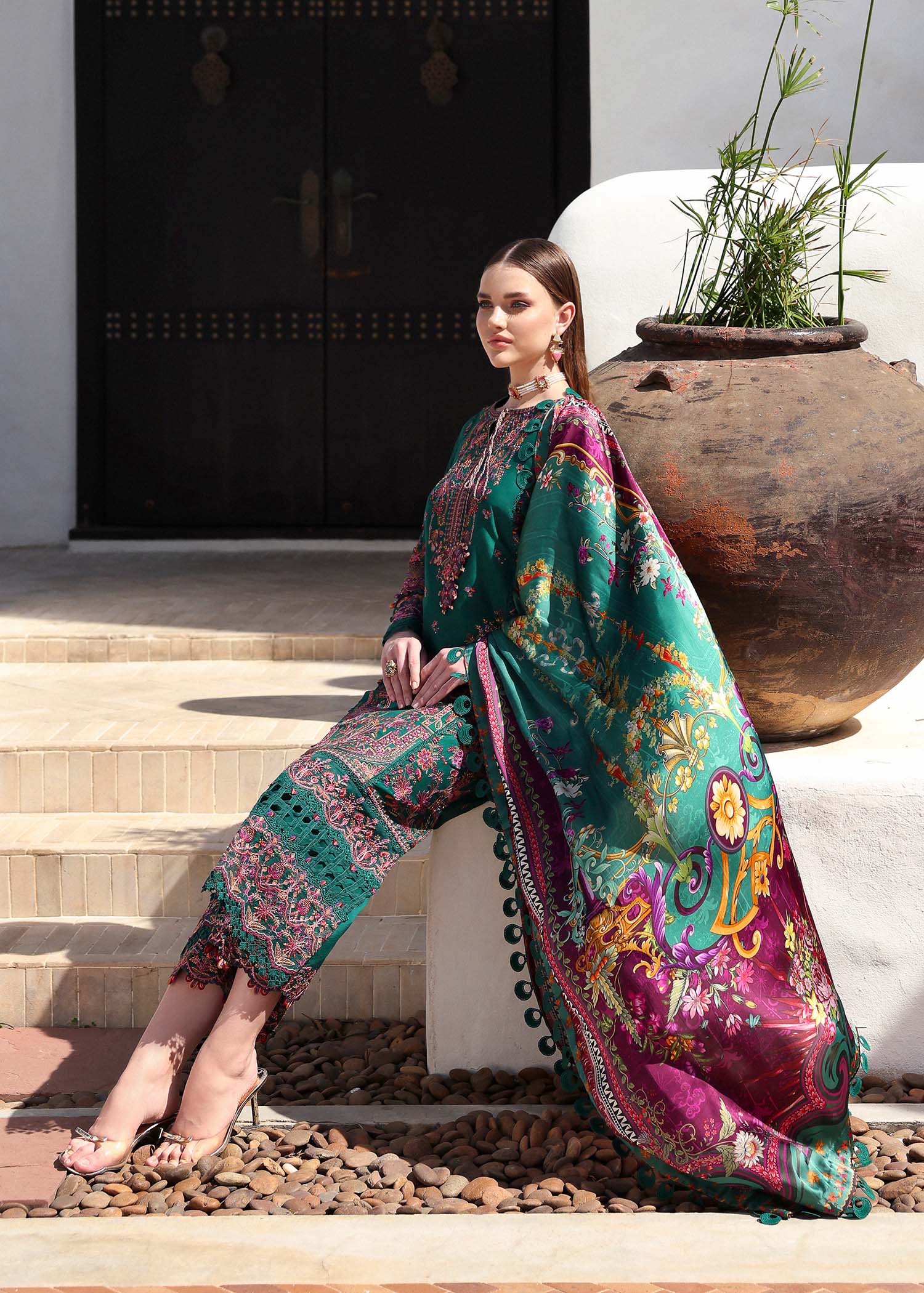 Kanwal Malik | Elysia Luxury Lawn 25 | Sierra - House Of Hania
