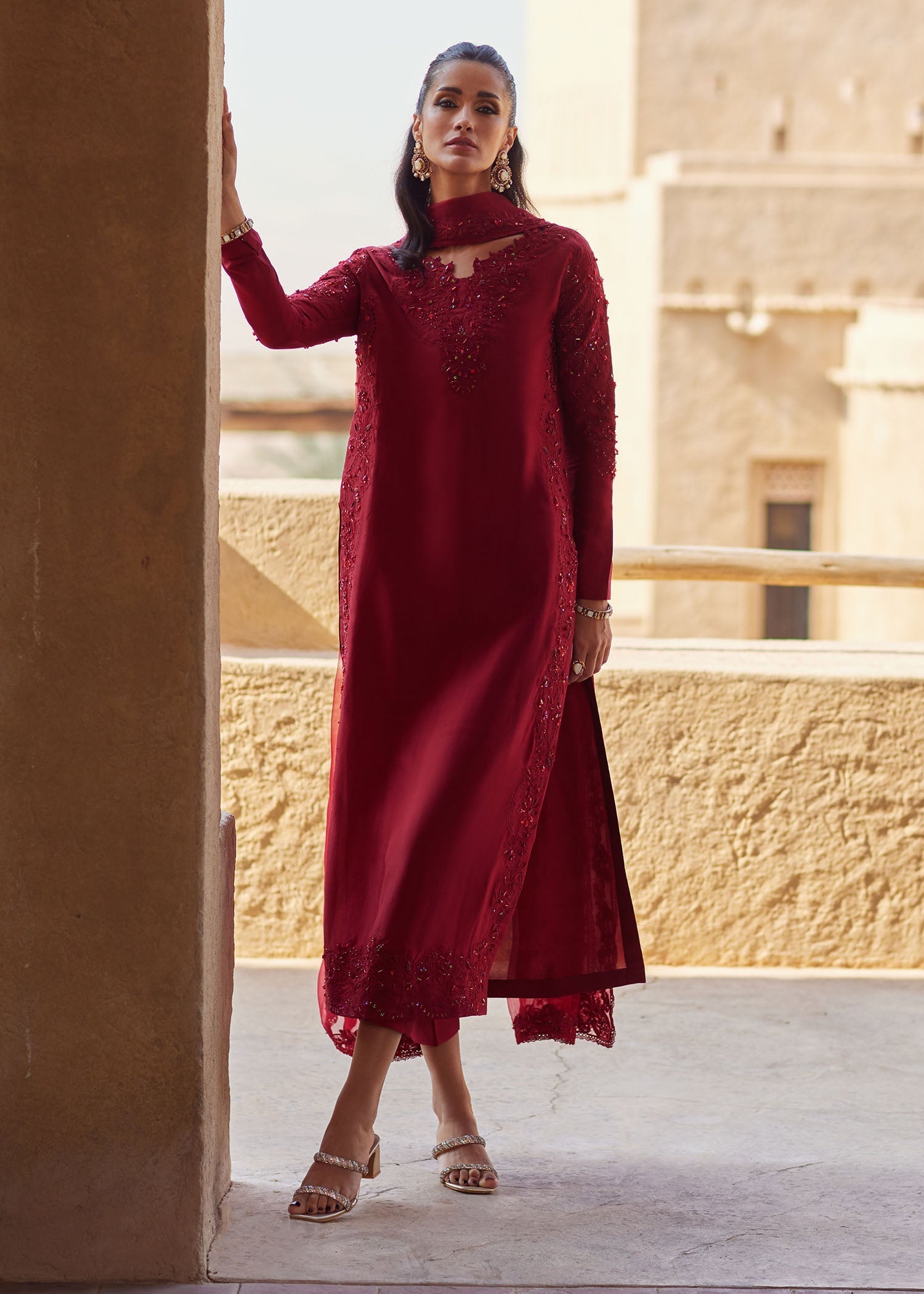 Kanwal Malik | Ghina Eid Luxury Pret'26 | Nour - House Of Hania