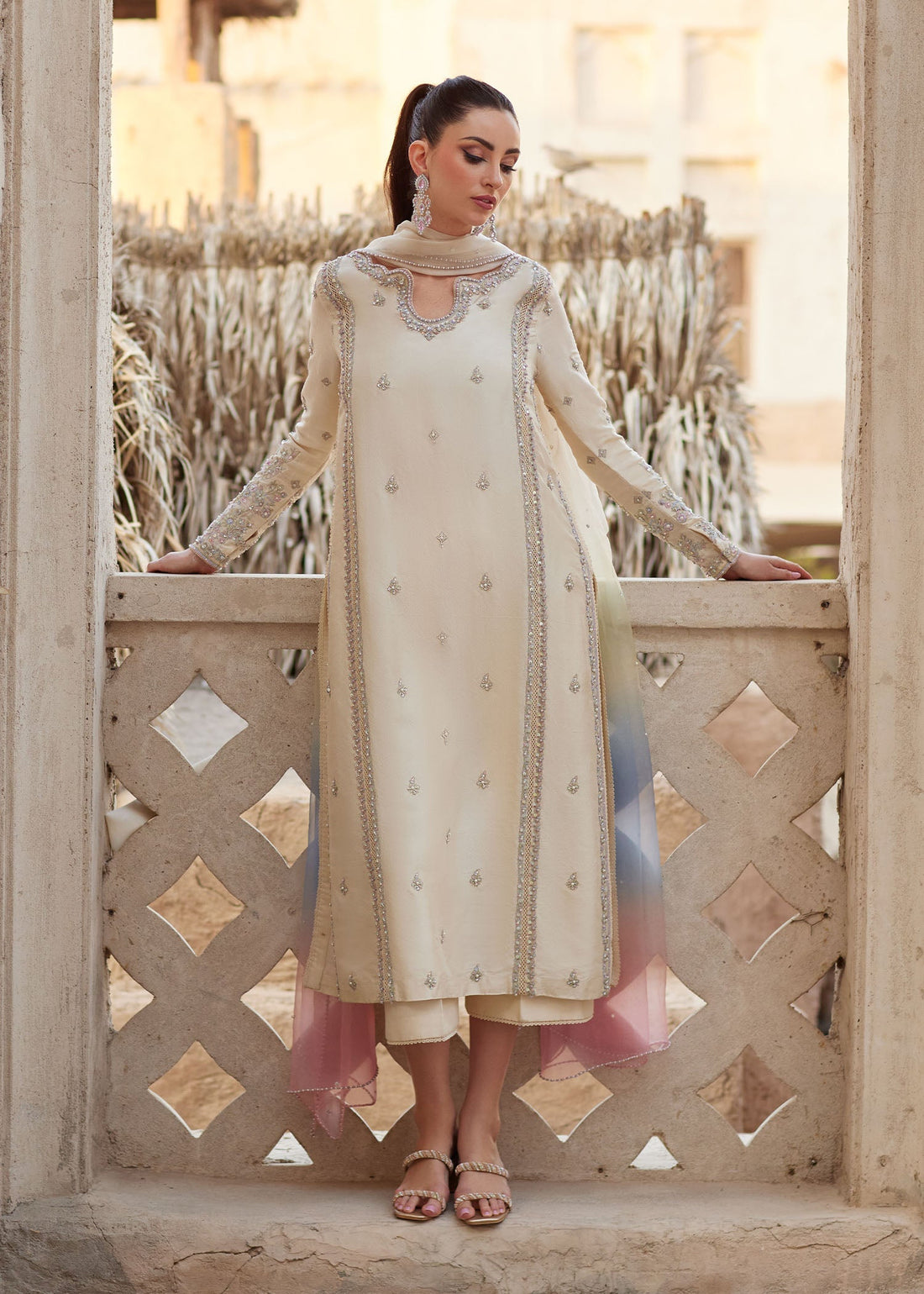 Kanwal Malik | Ghina Eid Luxury Pret'26 | Reham - House Of Hania