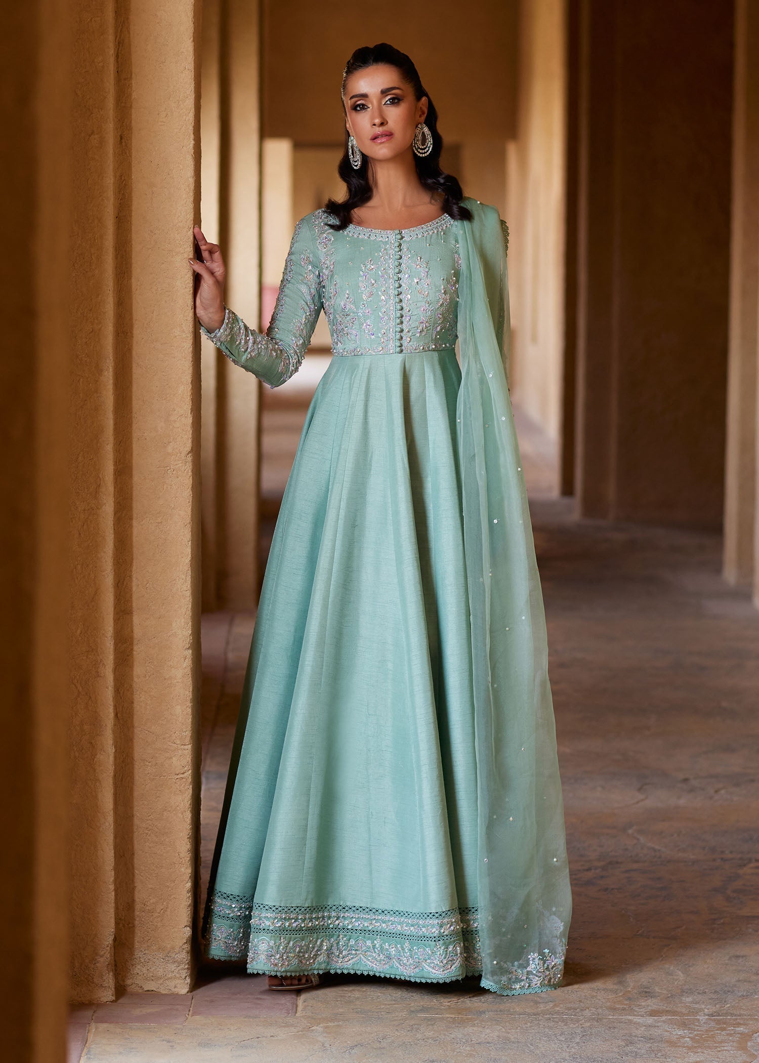 Kanwal Malik | Ghina Luxury Pret | Mira - House Of Hania