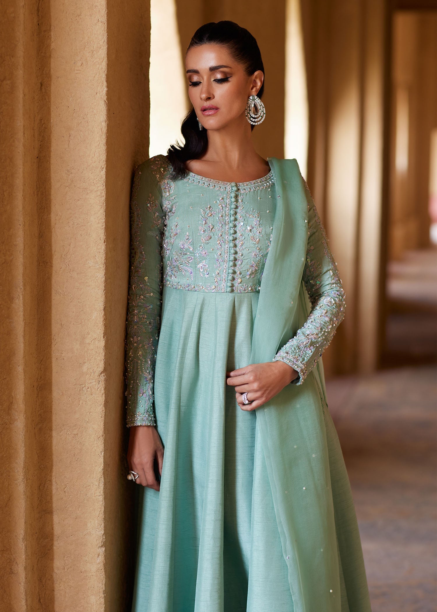 Kanwal Malik | Ghina Luxury Pret | Mira - House Of Hania