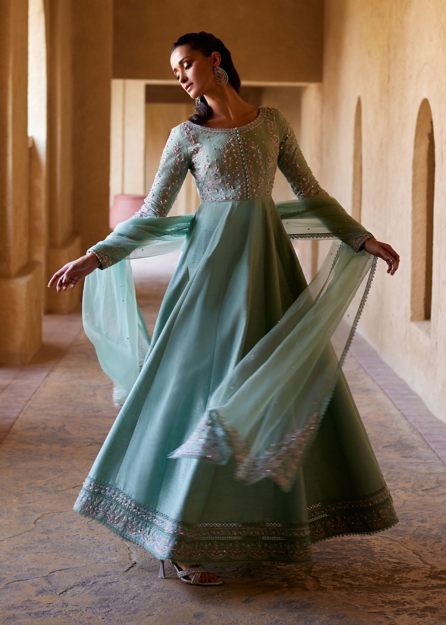 Kanwal Malik | Ghina Luxury Pret | Mira - House Of Hania