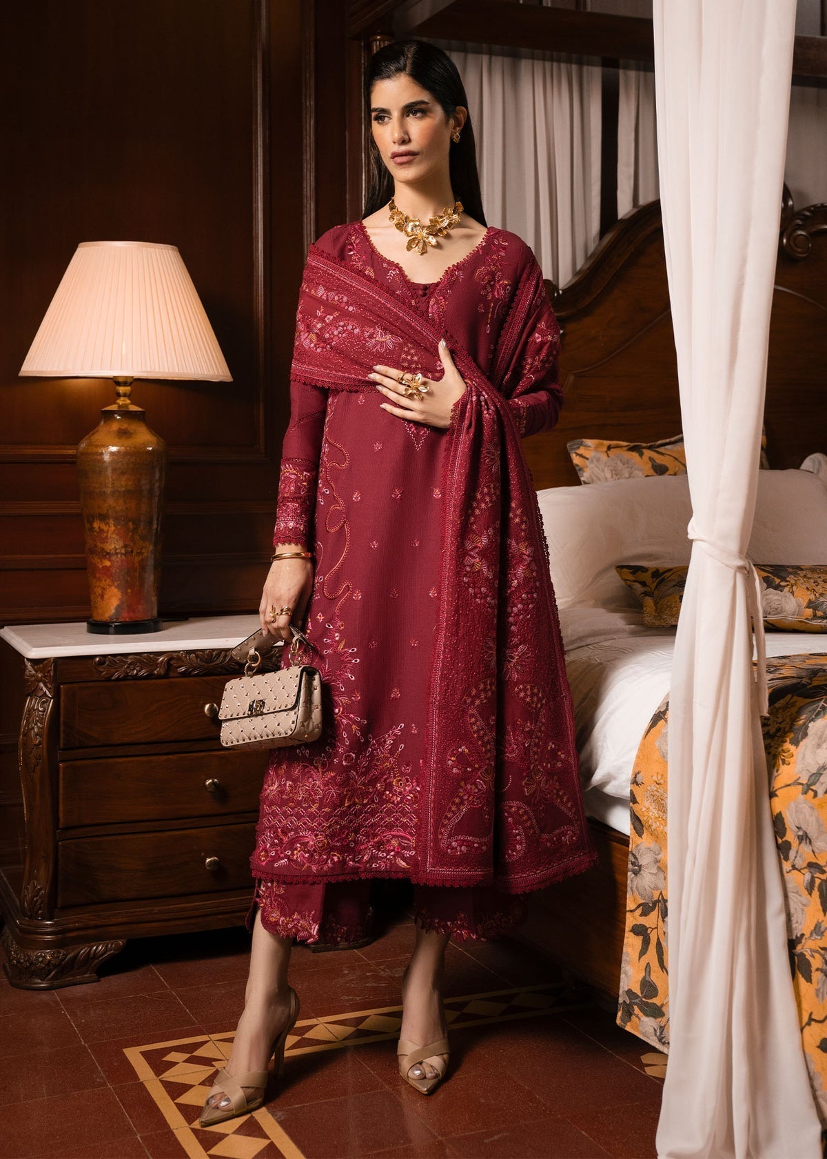 Kanwal Malik | Gulana Winter 25 | Gulerana - House Of Hania