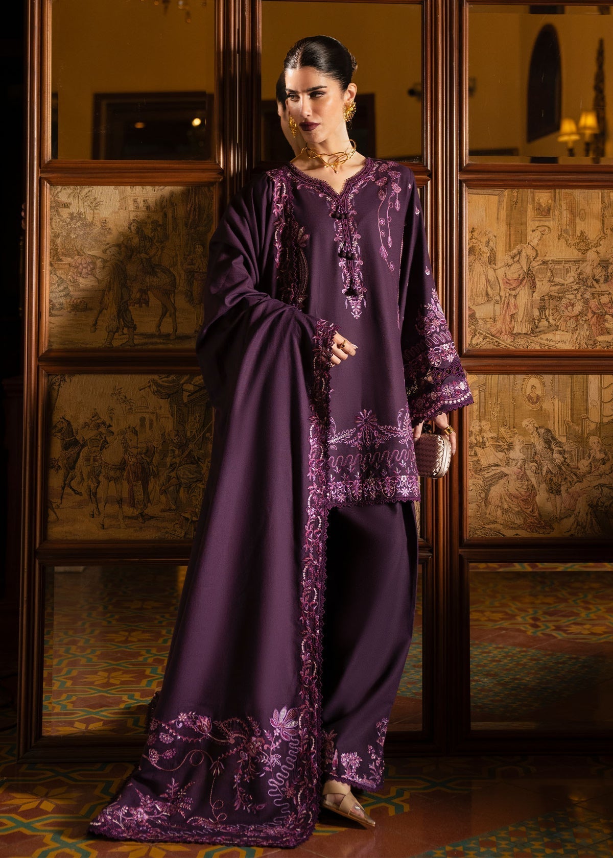 Kanwal Malik | Gulana Winter 25 | Roshanda - House Of Hania