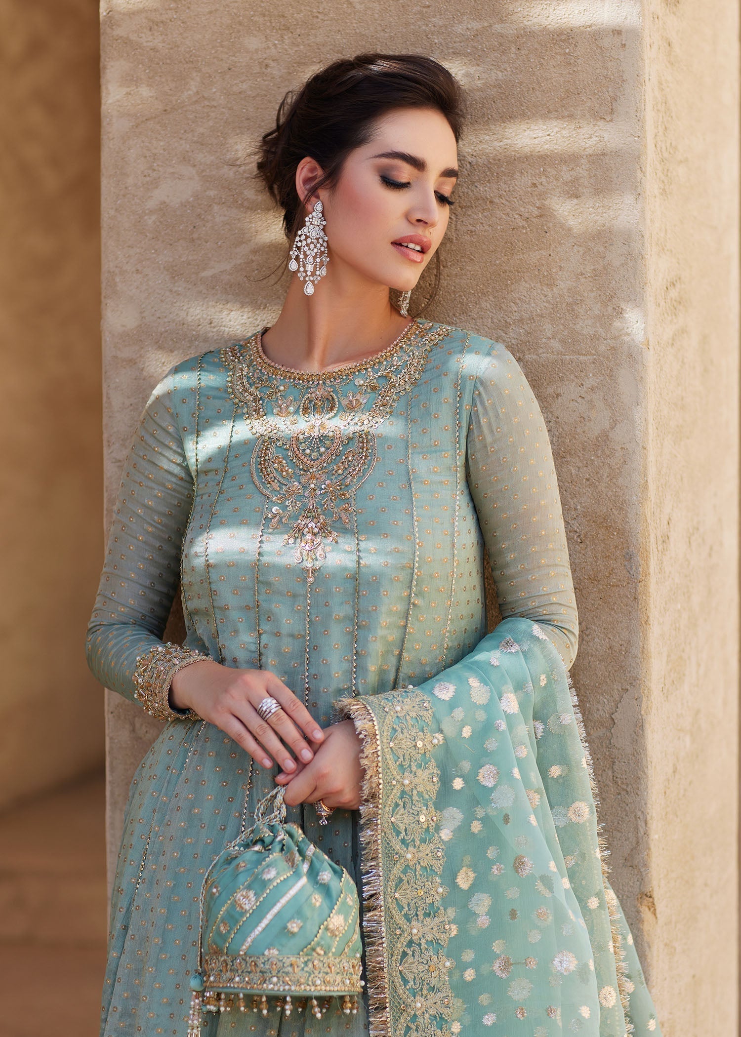 Kanwal Malik | Laira Formals | Mist - House Of Hania