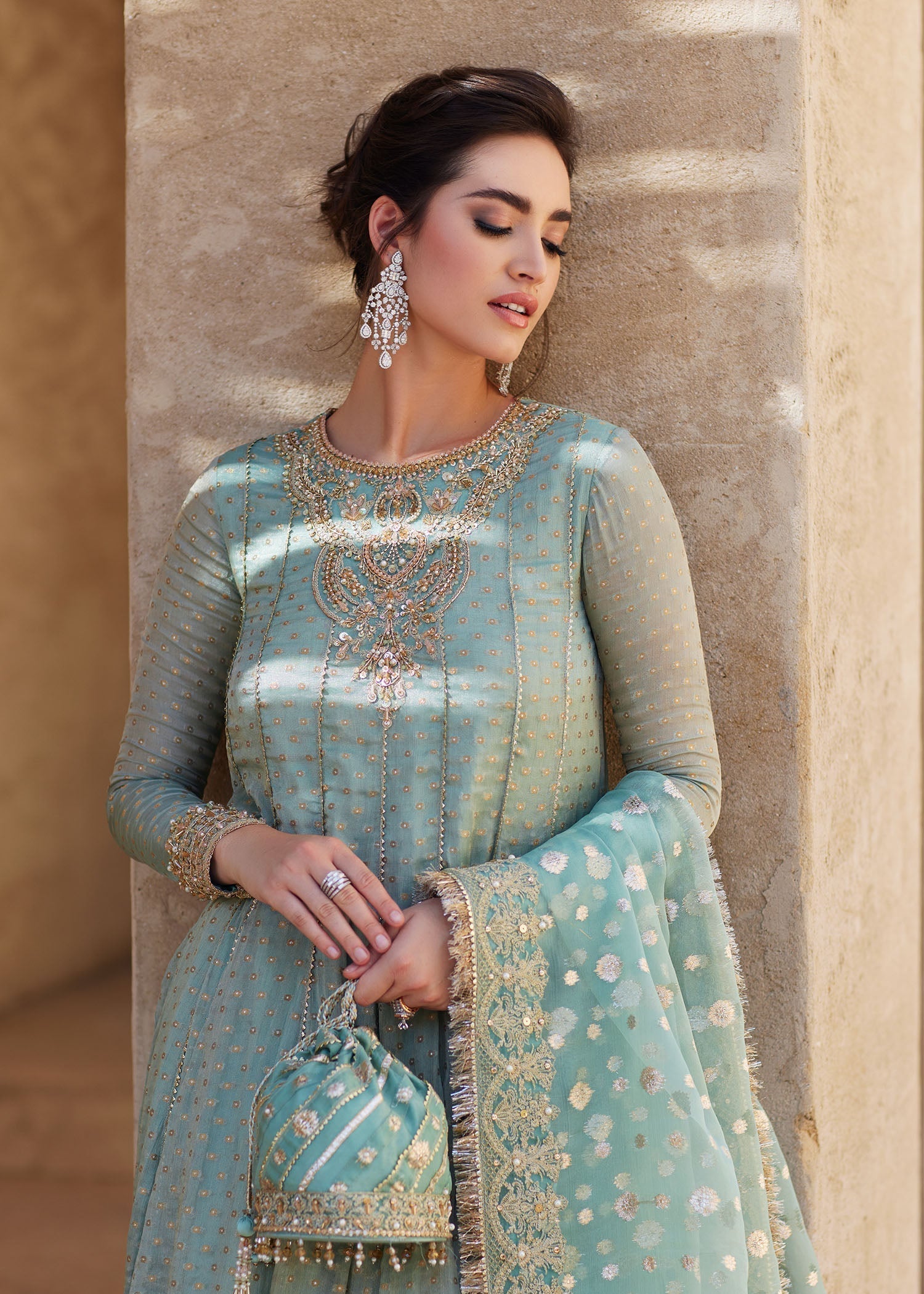Kanwal Malik | Laira Formals | Mist - House Of Hania