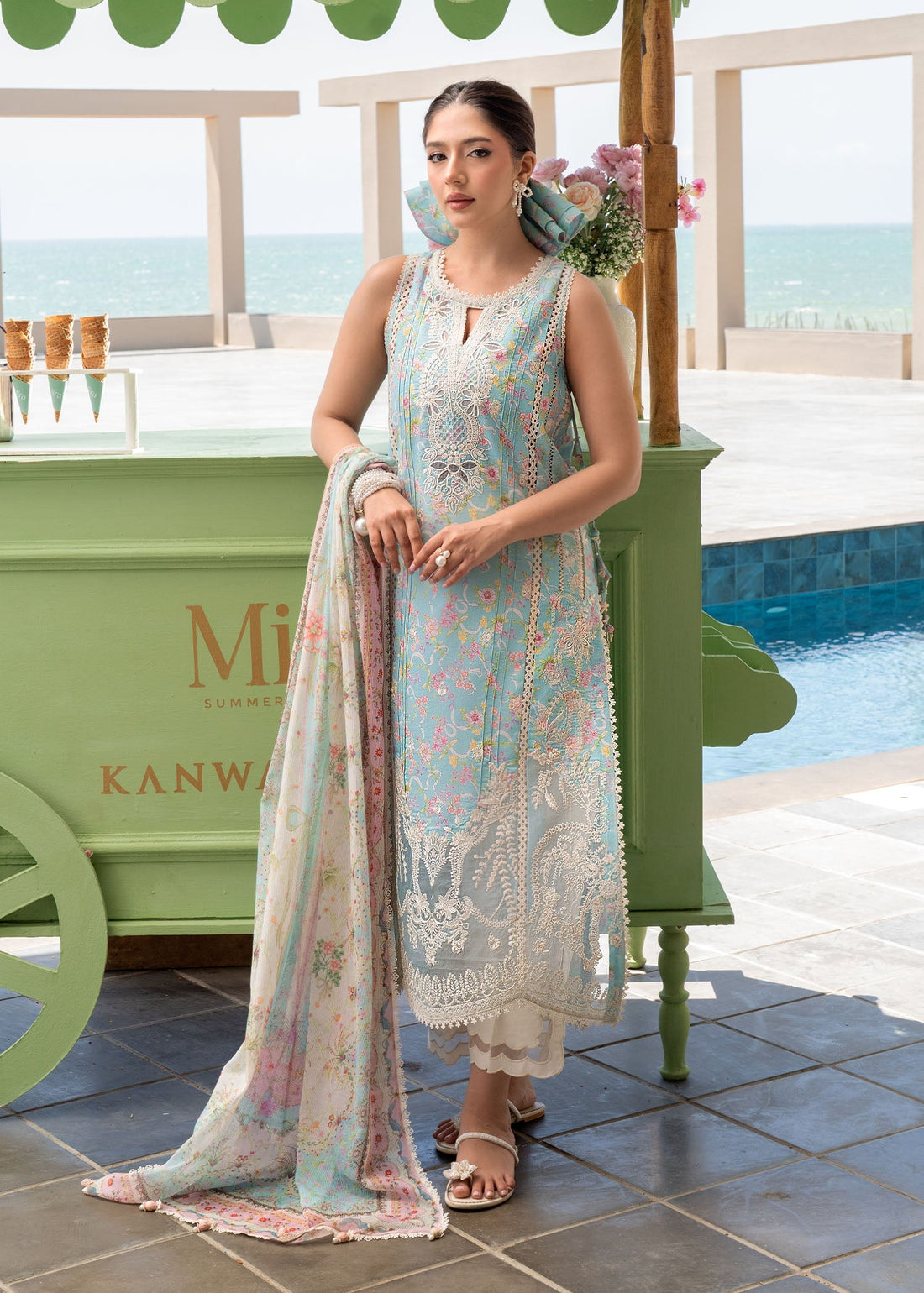 Kanwal Malik | Mira Summer Lawn 26 | Tiya - House Of Hania