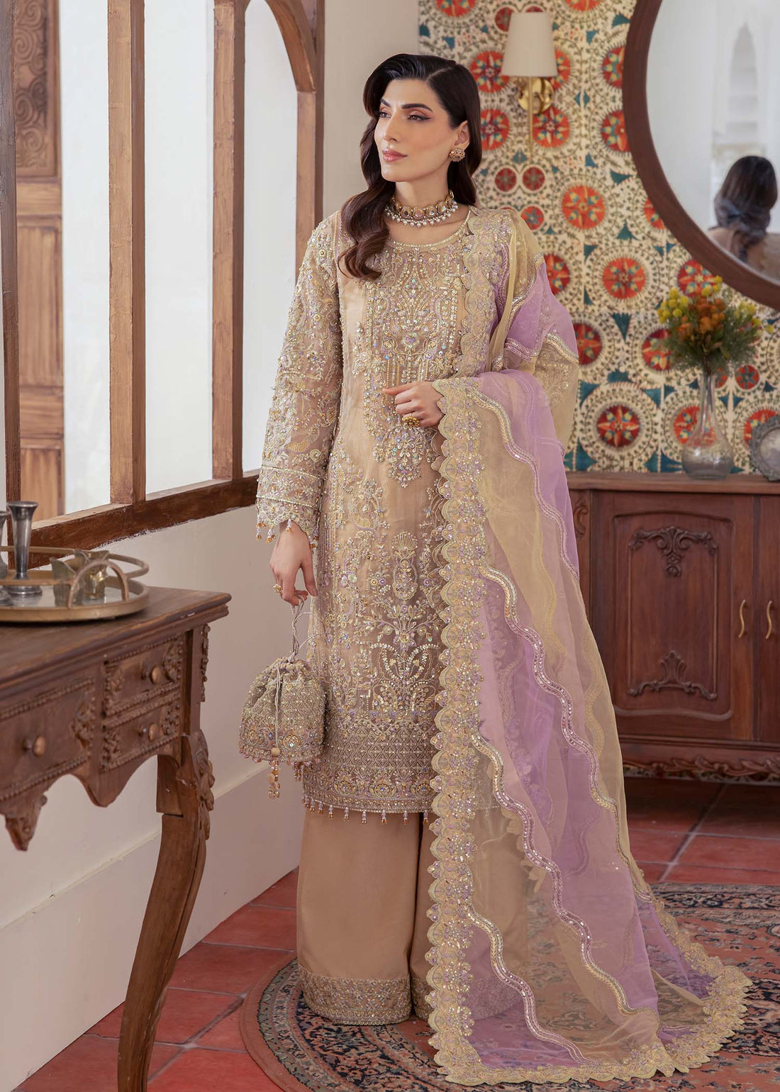 Kanwal Malik | Mirha Eid Luxury Pret 25 | Mahin - House Of Hania