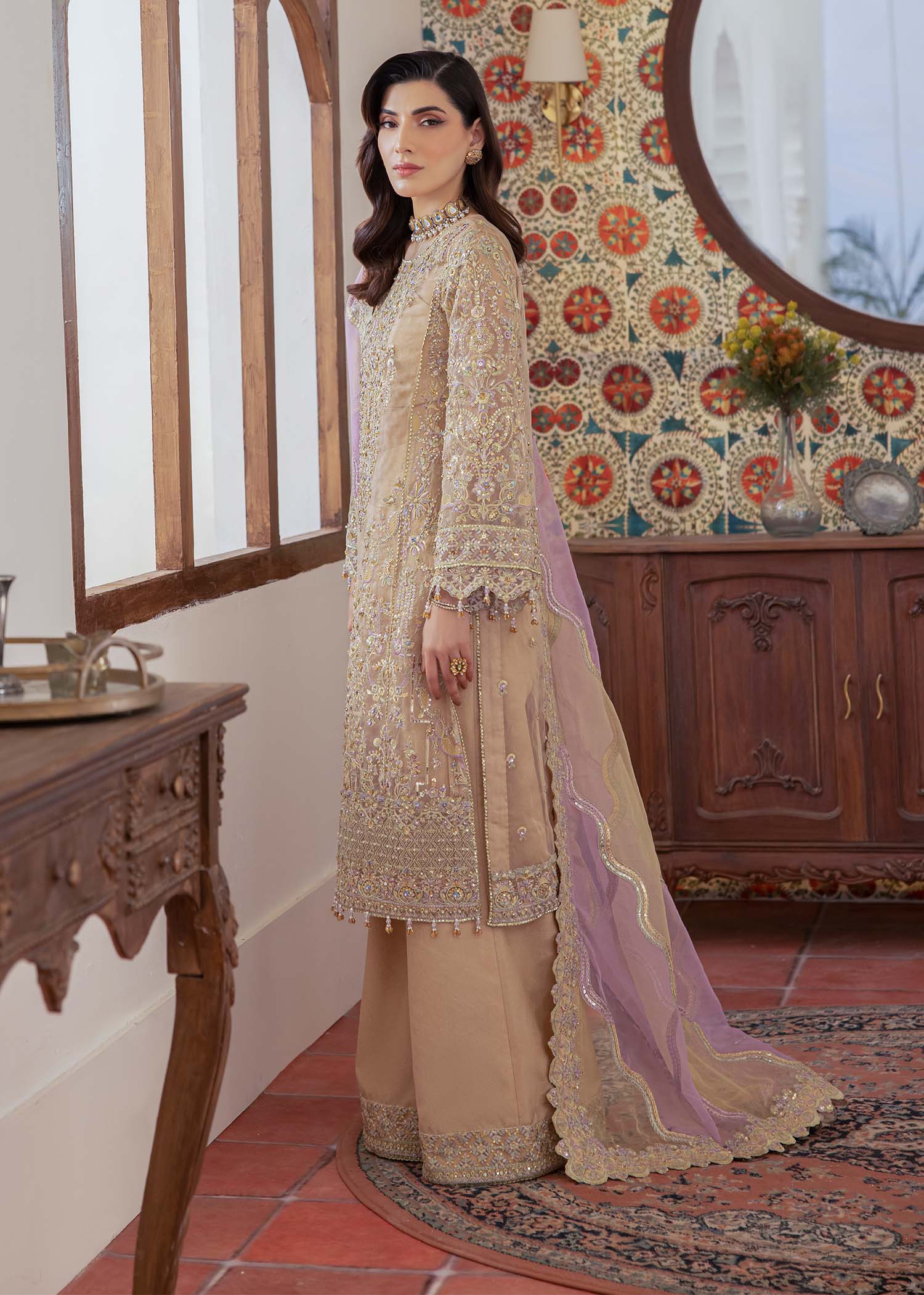 Kanwal Malik | Mirha Eid Luxury Pret 25 | Mahin - House Of Hania