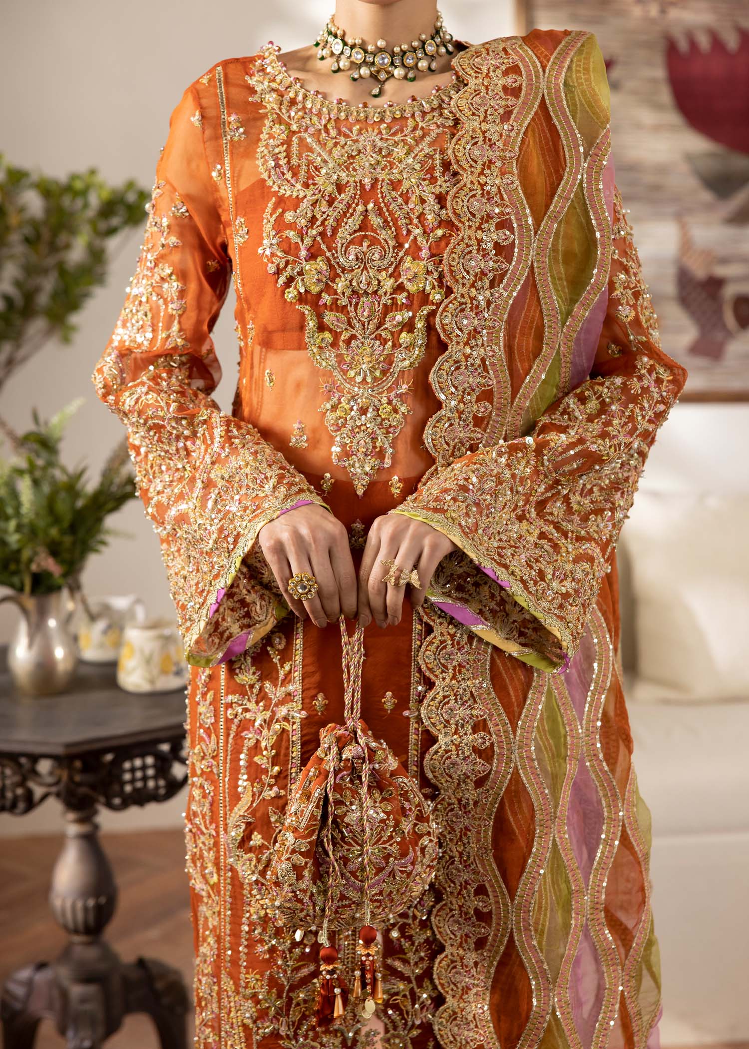 Kanwal Malik | Mirha Eid Luxury Pret 25 | Roshail - House Of Hania