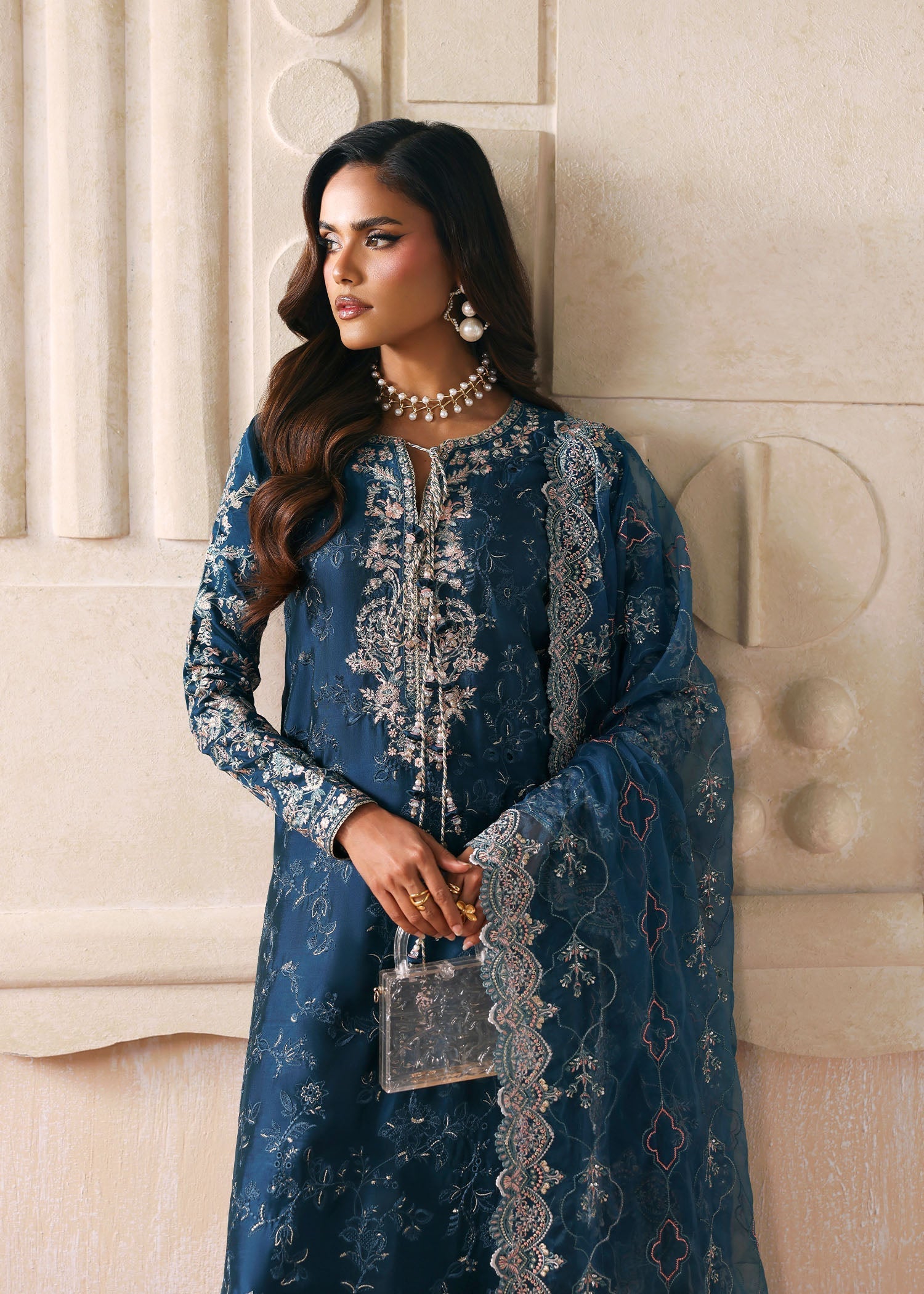 Kanwal Malik | Rea Luxury Pret'26 | Fiya - House Of Hania