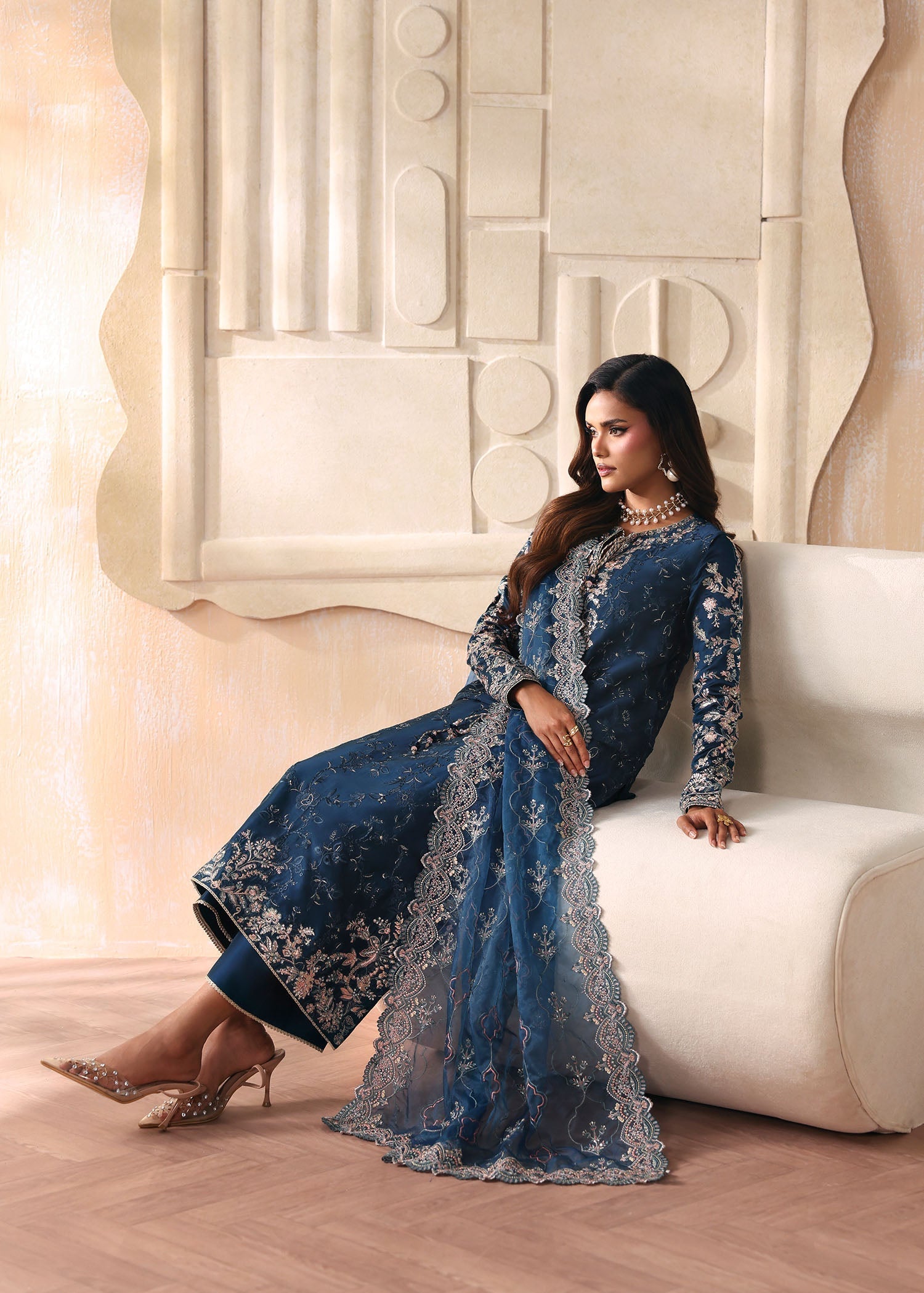 Kanwal Malik | Rea Luxury Pret'26 | Fiya - House Of Hania