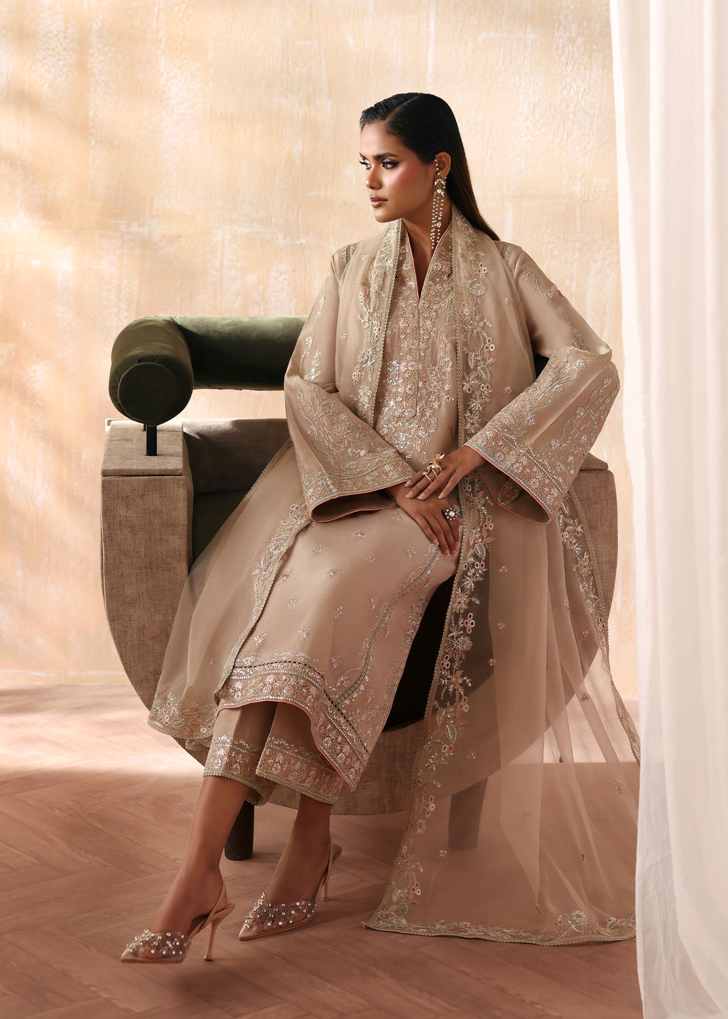 Kanwal Malik | Rea Luxury Pret'26 | Hooria - House Of Hania