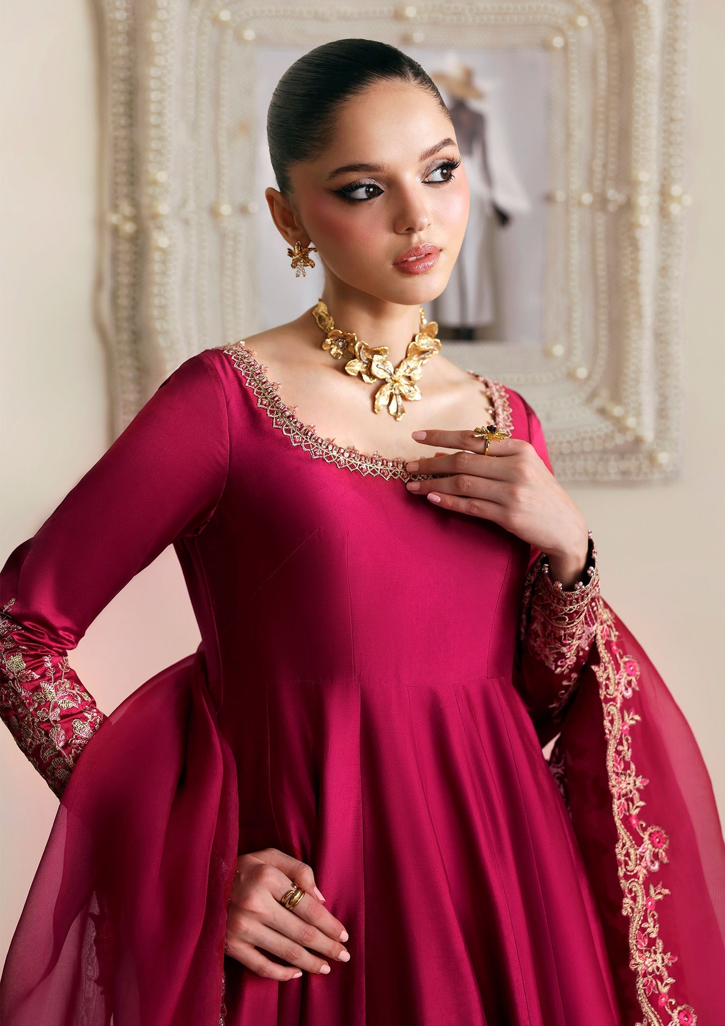 Kanwal Malik | Rea Luxury Pret'26 | Kamira - House Of Hania