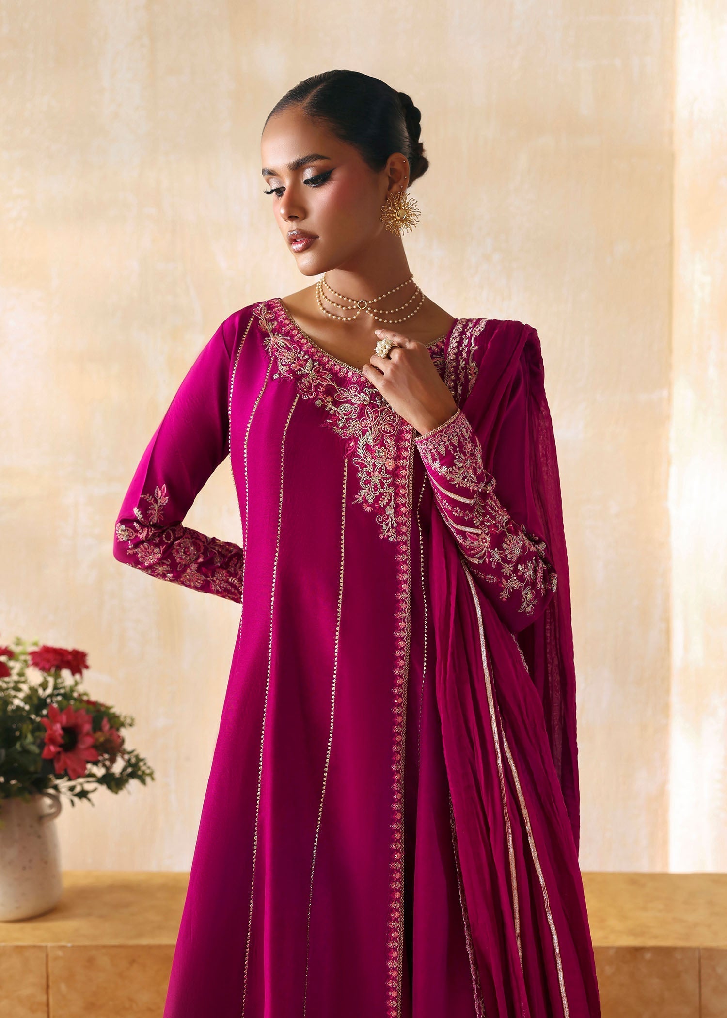 Kanwal Malik | Rea Luxury Pret'26 | Laiya - House Of Hania