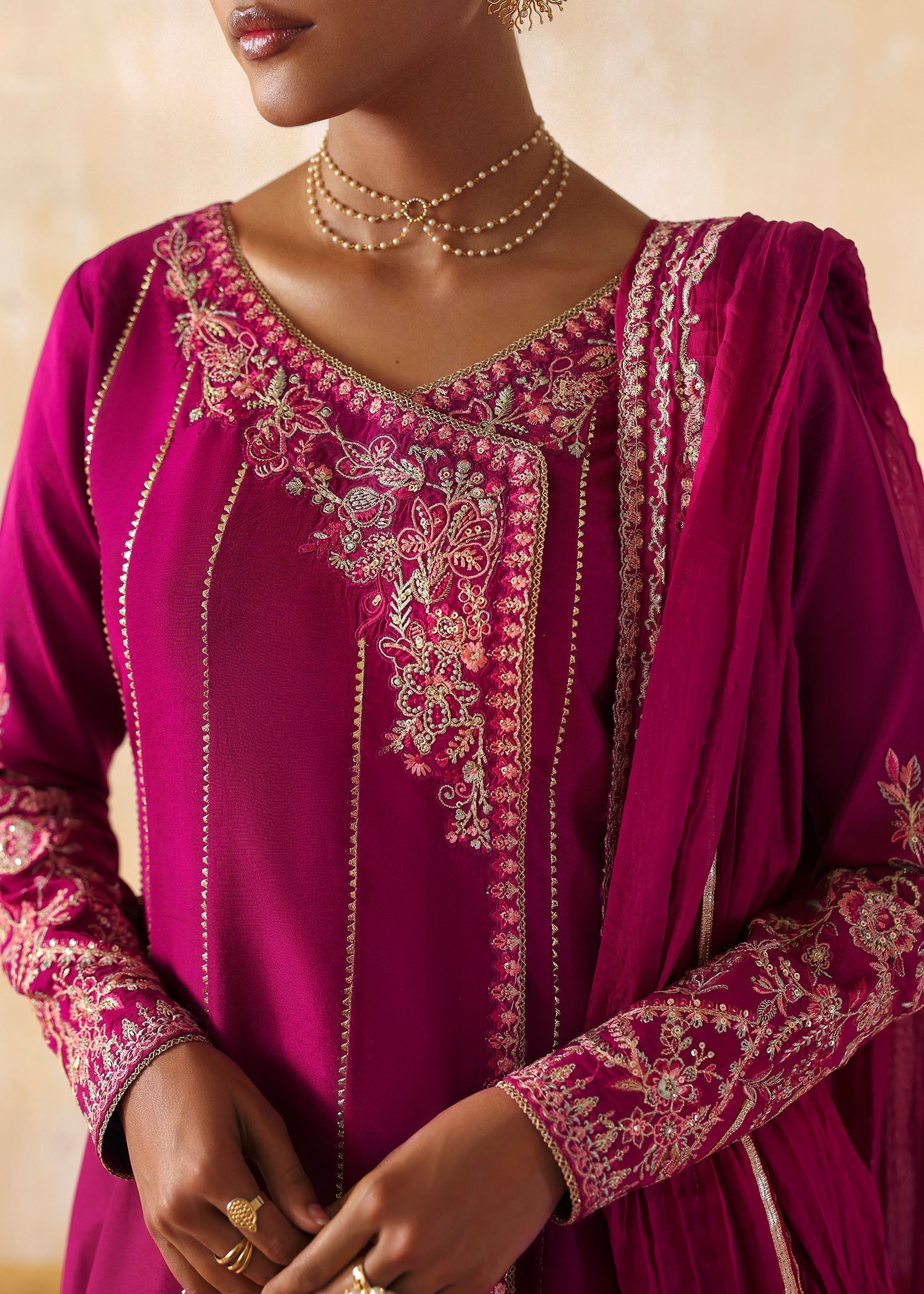 Kanwal Malik | Rea Luxury Pret'26 | Laiya - House Of Hania